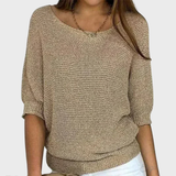 Natalie – Elegáns pulóver finom textúrával