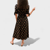 Eva – Holdmintás midi ruha