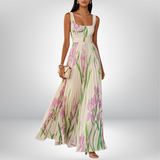 Penelope – Virágos sifon maxi ruha