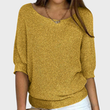 Natalie – Elegáns pulóver finom textúrával
