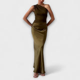 Judit – Elegáns maxi ruha egy vállal