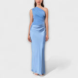 Judit – Elegáns maxi ruha egy vállal