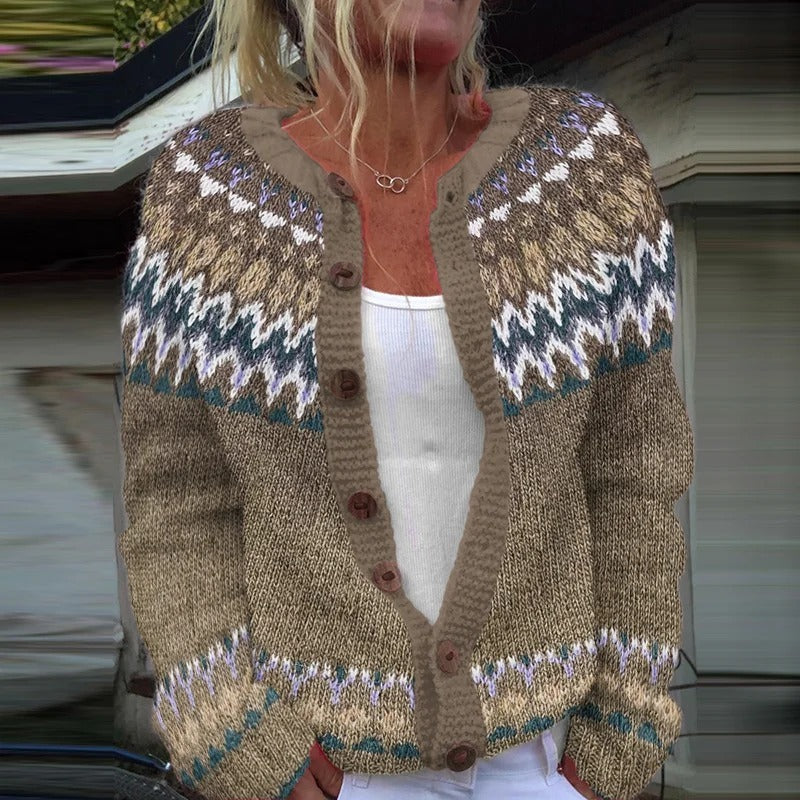 Alina – Retró kardigán