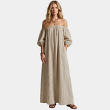 Aura – Len-pamut maxi ruha