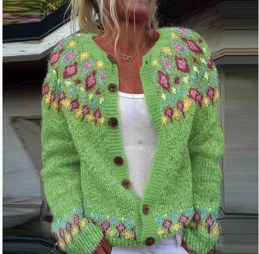 Kamilla – Retró kardigán