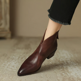 Jitka – Elegáns alacsony sarkú bőrcipő