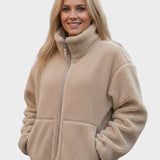 Kaja – Elegáns teddy kabát
