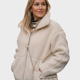 Kaja – Elegáns teddy kabát
