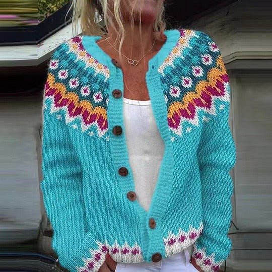 Csenge – Retró kardigán