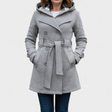 Leona – Kétsoros elegáns kabát