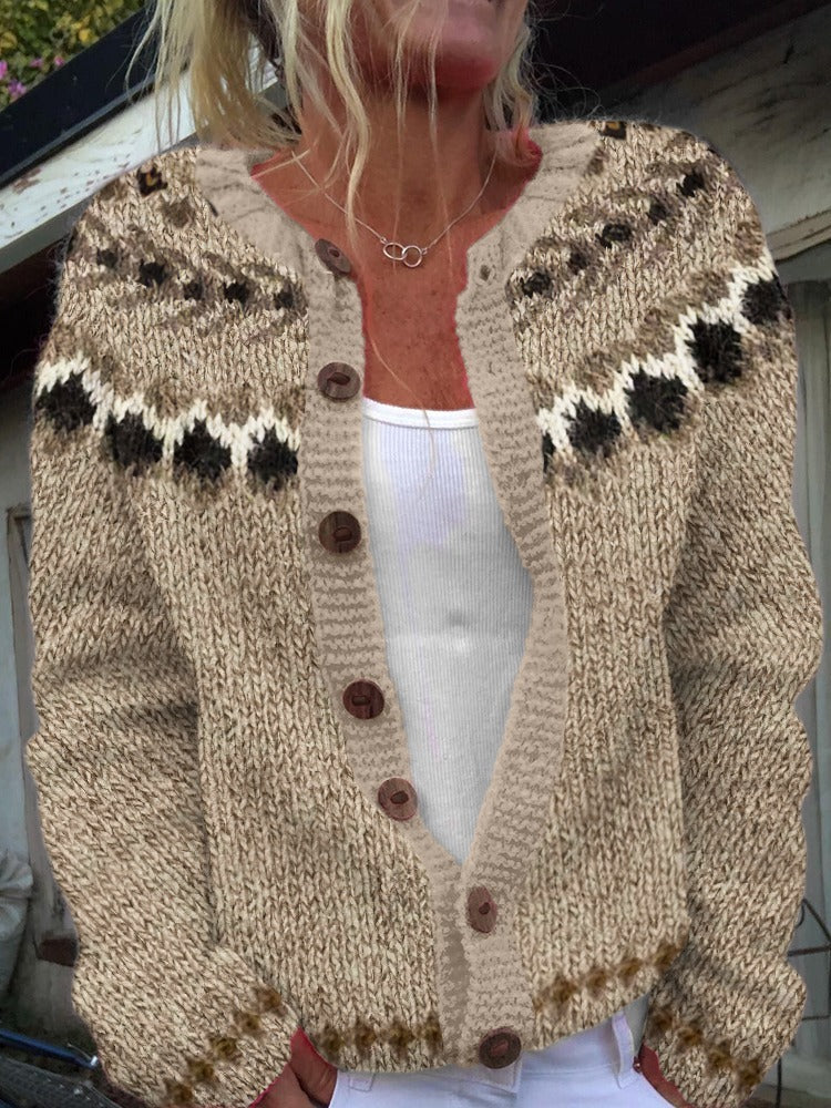 Emese – Retró kardigán