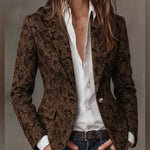 Georgina – karcsúsított jacquard blézer
