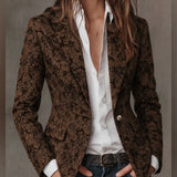 Georgina – karcsúsított jacquard blézer