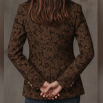 Georgina – karcsúsított jacquard blézer