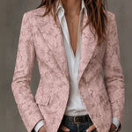 Georgina – karcsúsított jacquard blézer