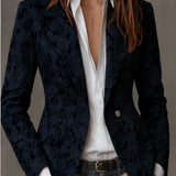Georgina – karcsúsított jacquard blézer
