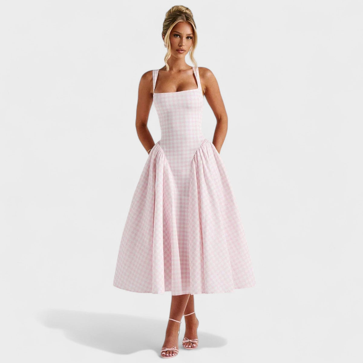 Sherrie – Vintage midi ruha