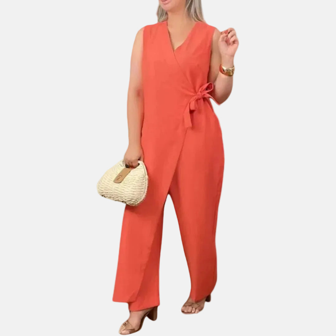 Dragana – Elegáns V-nyakú overall