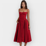 Eszter – Elegáns midi ruha nyárra